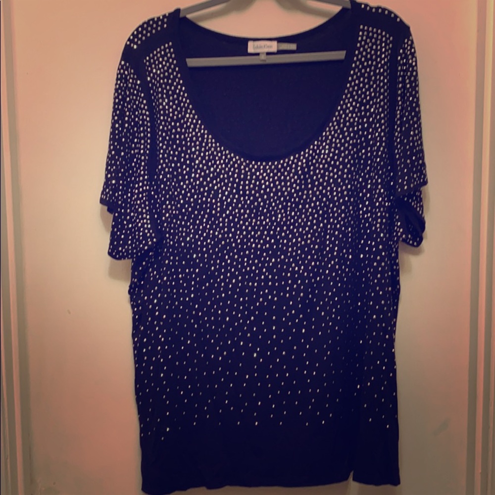 Calvin Klein Black blouse